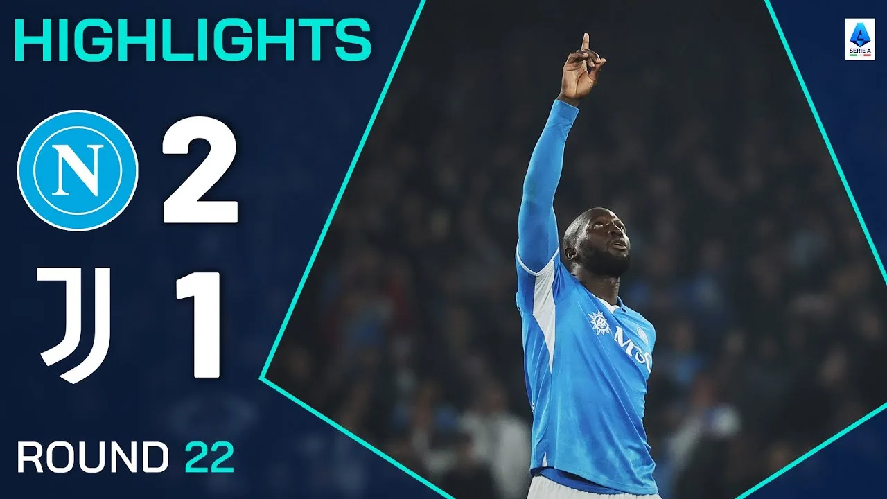 ไฮไลท์กัลโช่ เซเรีย อา 2024/25: นาโปลี 2-1 ยูเวนตุส