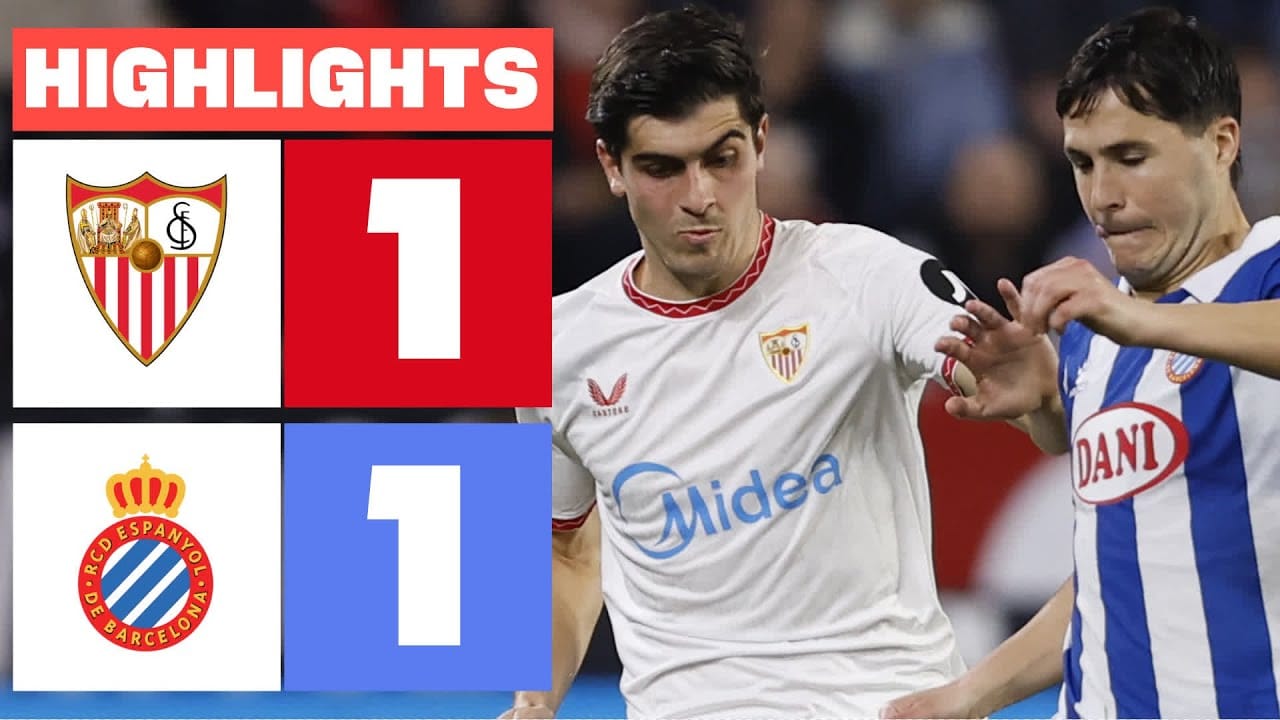 ไฮไลท์ลาลีกา 2024/25: เซบีย่า 1-1 เอสปันญ่อล