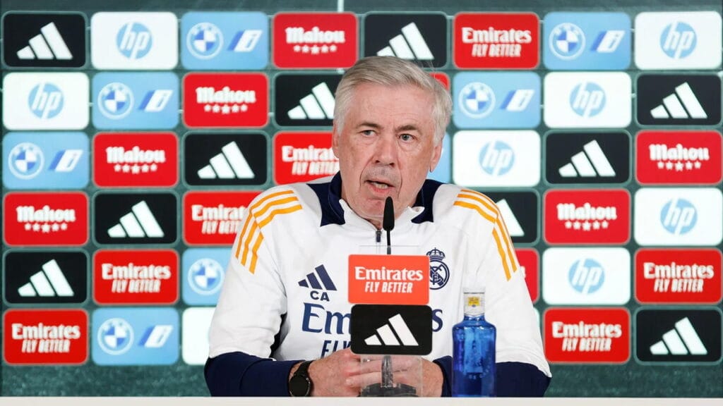 อันเชล็อตติ แถลงก่อนเกมโกปา เดล เรย์ พบเลกาเนส