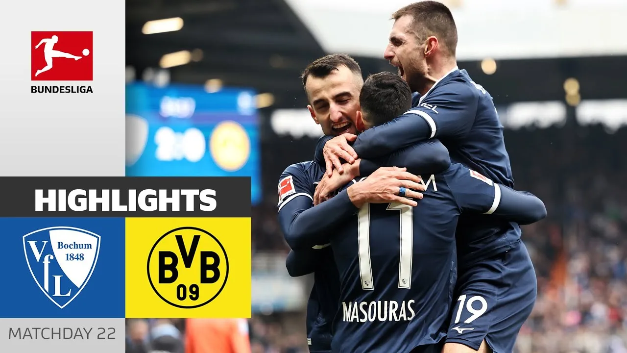 ไฮไลท์บุนเดสลีกา 2024/25: โบคุ่ม ชนะ โบรุสเซีย ดอร์ทมุนด์ 2-0