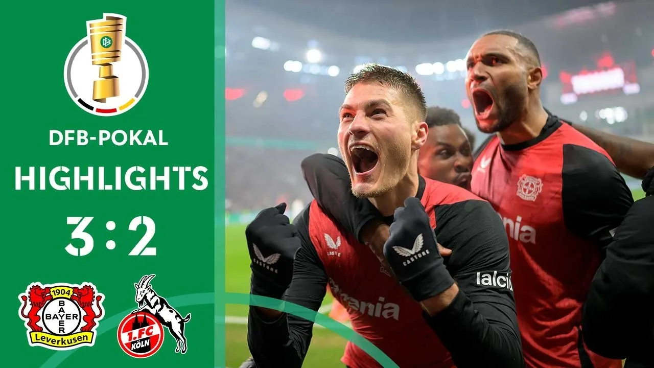 เลเวอร์คูเซ่น พลิกแซง โคโลญจน์ 3-2 ทะลุรอบรองฯ เดเอฟเบ โพคาล