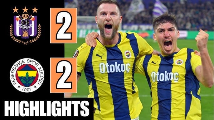 ไฮไลท์ยูฟ่ายูโรปาลีก อันเดอร์เลชท์ 2-2 เฟเนร์บาห์เช่