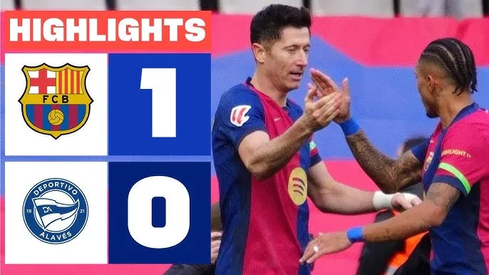 ไฮไลท์ลาลีกา 2024/25: บาร์เซโลน่า 1-0 อลาเบส