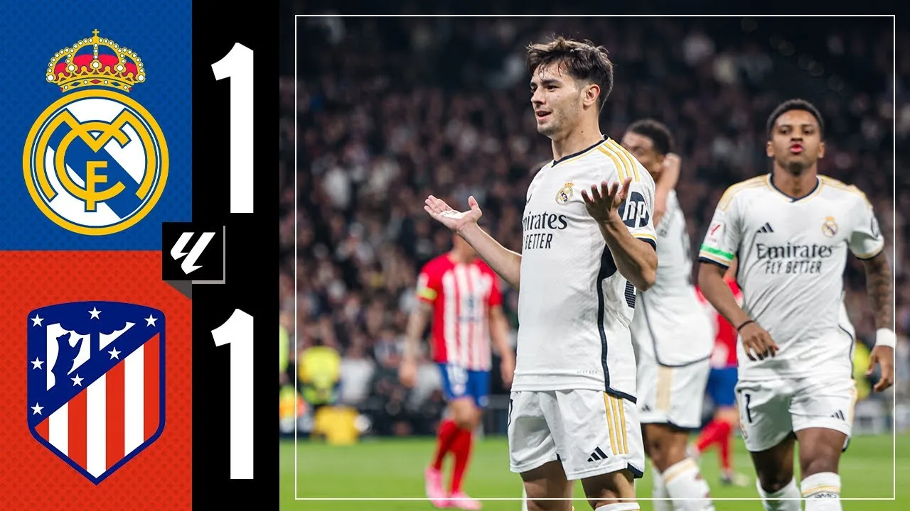 ไฮไลท์ลาลีกา 2024/25: เรอัล มาดริด 1-1 แอตเลติโก มาดริด