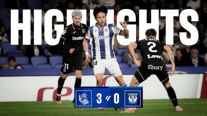ไฮไลท์ลาลีกา 2024/25: เรอัล โซเซียดัด 3-0 เลกาเนส