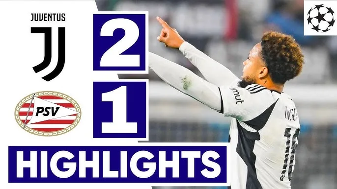 ไฮไลท์ยูฟ่าแชมเปียนส์ลีก: ยูเวนตุส 2-1 พีเอสวี ไอนด์โฮเฟ่น