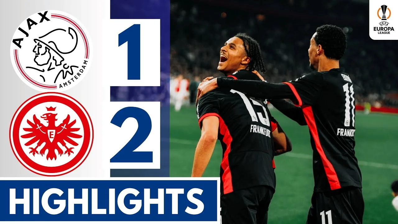 ไอน์ทรัค แฟรงค์เฟิร์ต บุกชนะ อาแจ็กซ์ 2-1 ยูโรปาลีก