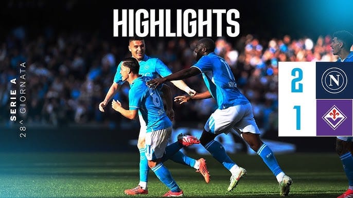 นาโปลีเฉือนฟิออเรนติน่า 2-1 รั้งรองจ่าฝูงเซเรียอา