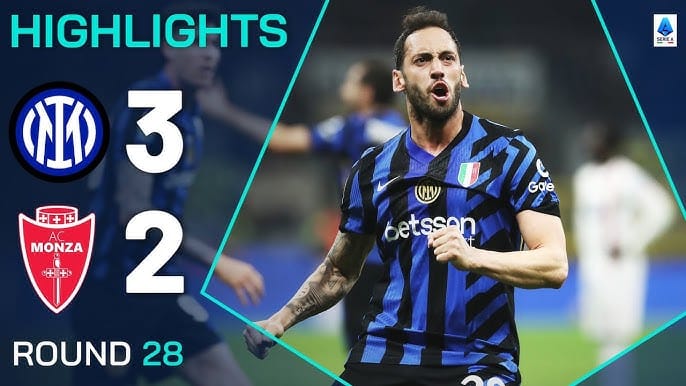 ไฮไลท์กัลโช่ เซเรีย อา 2024/25: อินเตอร์ มิลาน 3-2 มอนซา