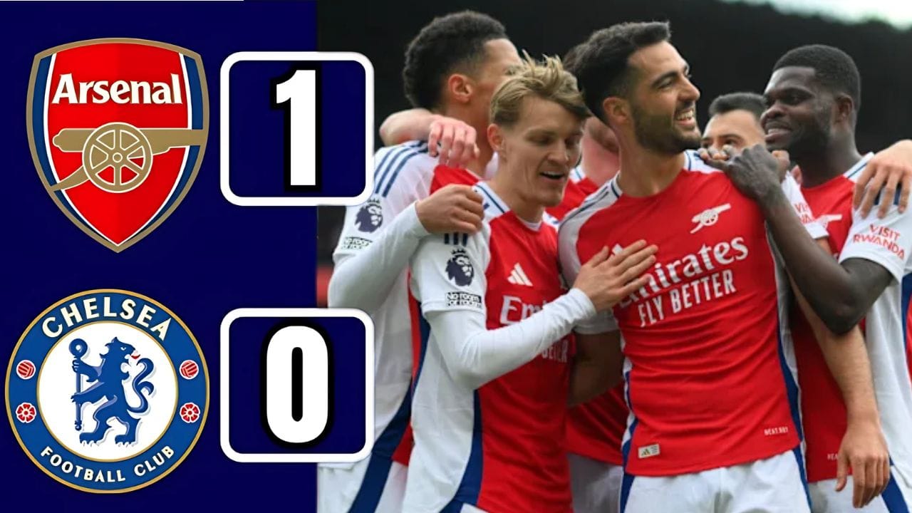 อาร์เซนอล เฉือน เชลซี 1-0 รั้งรองจ่าฝูงพรีเมียร์ลีก