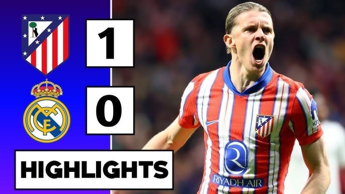 ไฮไลท์ยูฟ่าแชมเปียนส์ลีก แอตเลติโก มาดริด 1-0 เรอัล มาดริด