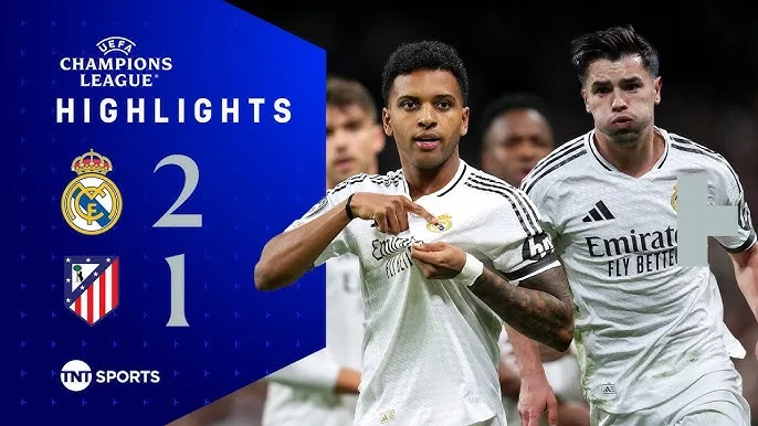 เรอัล มาดริด เฉือน แอตเลติโก มาดริด 2-1 ยูฟ่า แชมเปียนส์ลีก