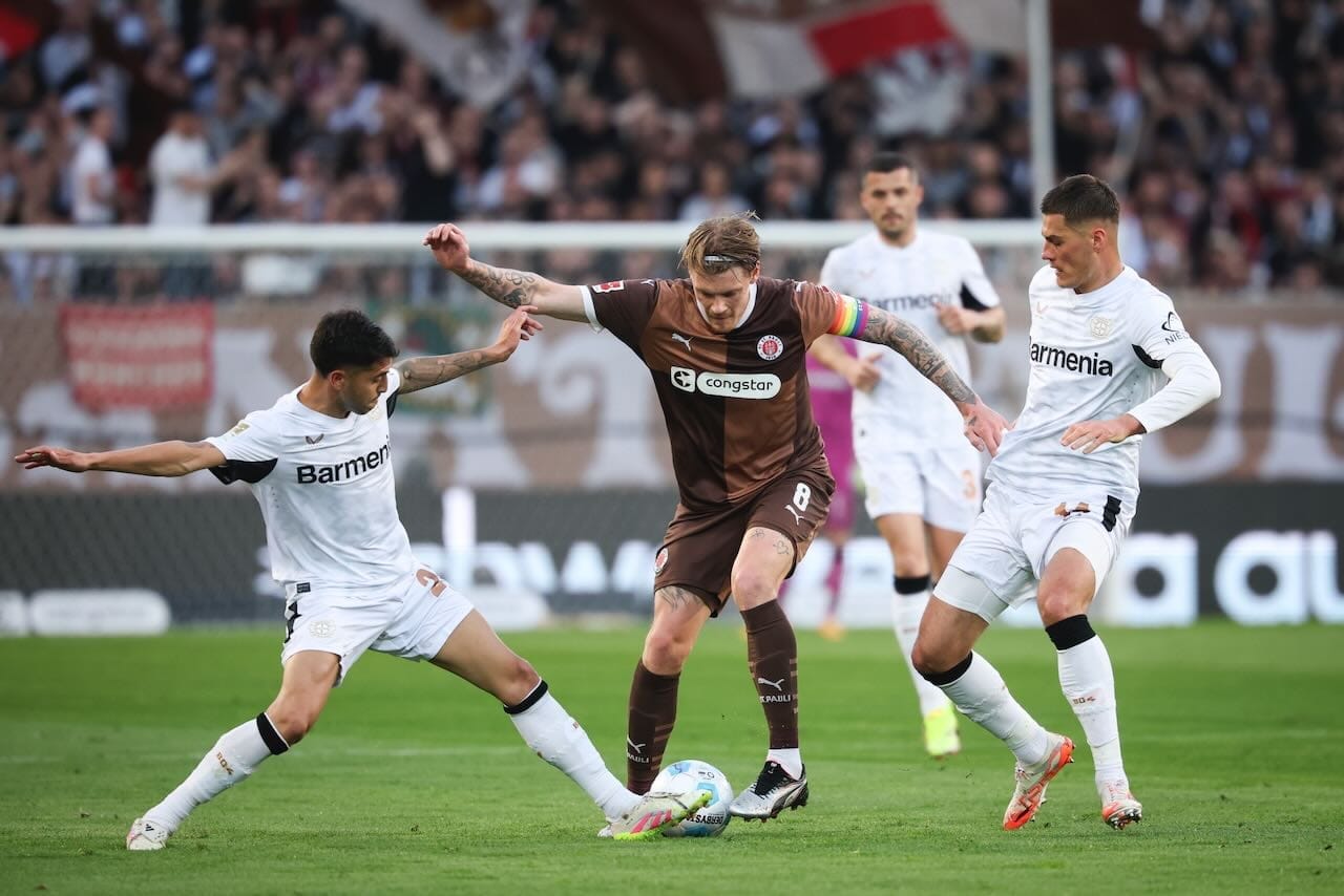 ซังต์ เพาลีเปิดบ้านยันเสมอเลเวอร์คูเซ่น 1-1 ศึกบุนเดสลีกา