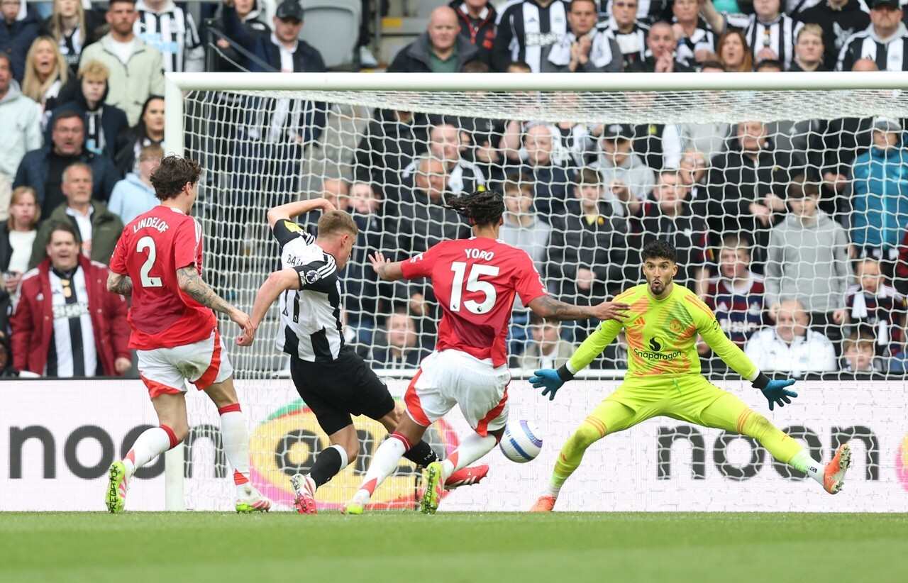 นิวคาสเซิ่ลถล่มแมนยูฯ ยับเยิน 4-1 โชว์ฟอร์มเหนือชั้น