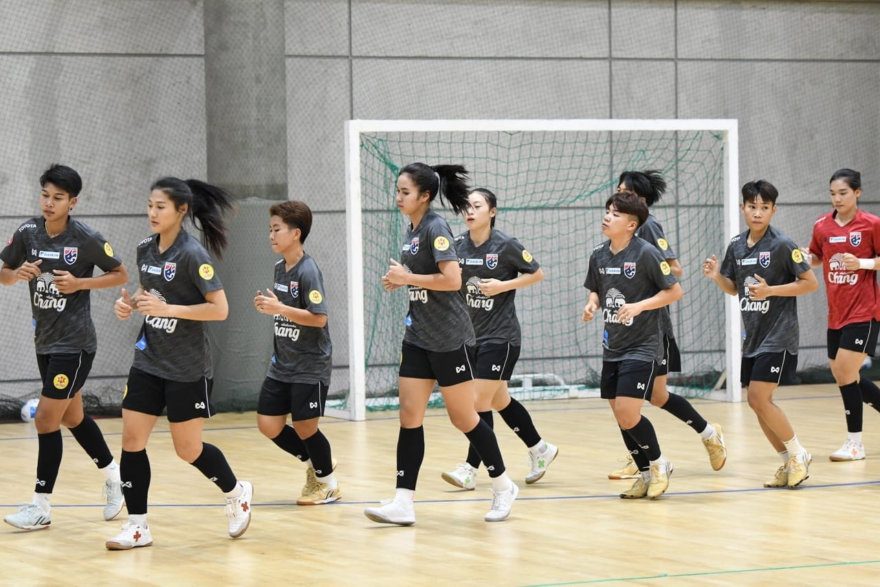 ฟุตซอลหญิงไทยซ้อมโค้งสุดท้าย ลุยศึกชิงแชมป์เอเชีย 2025