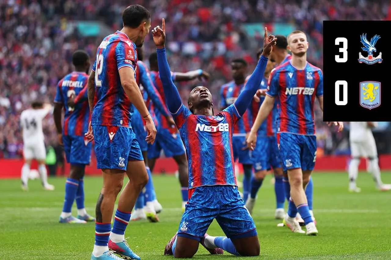 คริสตัล พาเลซ ถล่ม แอสตัน วิลล่า 3-0 ทะยานชิงเอฟเอ คัพ 2025