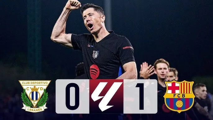 บาร์ซาบุกเฉือนเลกาเนส 1-0 คว้า 3 แต้ม รั้งจ่าฝูง