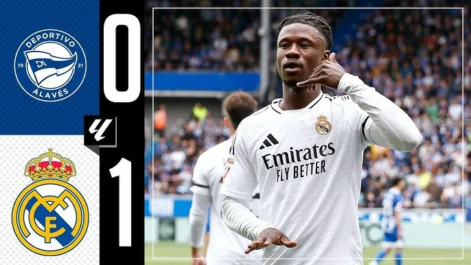 เรอัล มาดริด เฉือน อลาเบส 1-0 คว้าชัยแม้เหลือ 10 คน