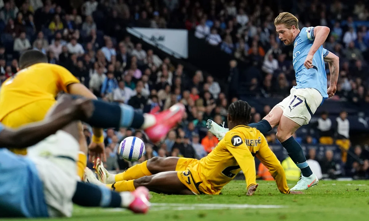แมนฯ ซิตี้เฉือนวูล์ฟส์ 1-0 รั้งที่ 3 ลุ้นตั๋ว UCL