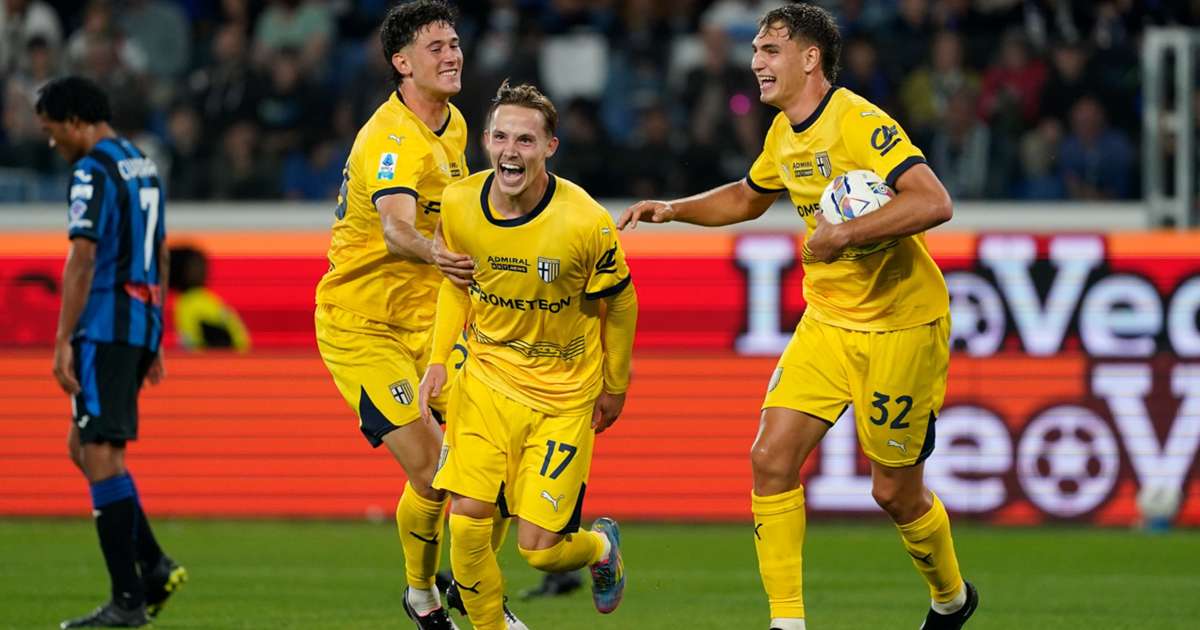 ปาร์ม่าพลิกนรก! บุกชนะอตาลันต้า 3-2 รอดตกชั้นเซเรีย อา