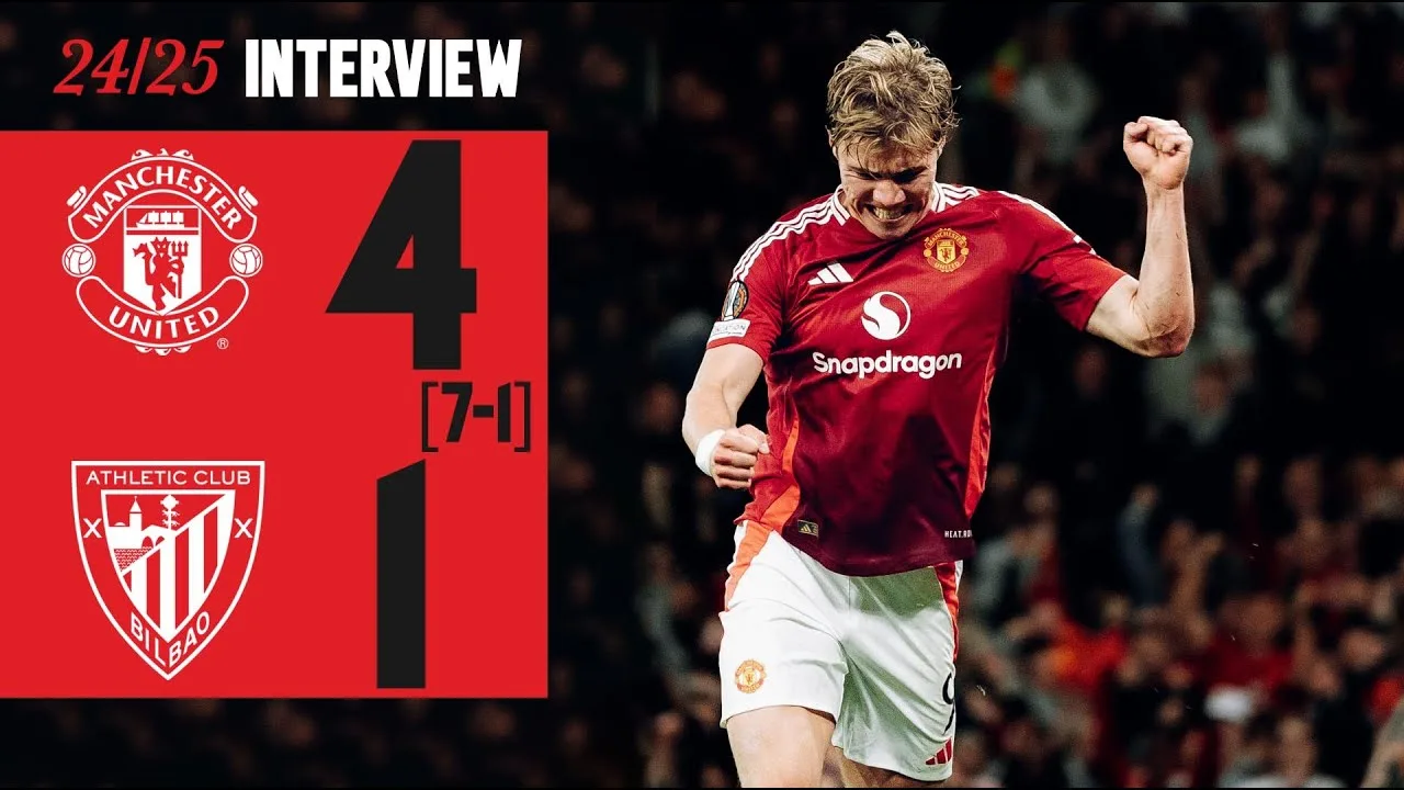 แมนฯ ยูไนเต็ด ถล่ม แอธเลติก บิลเบา 4-1 ลิ่วชิงยูโรปาลีก
