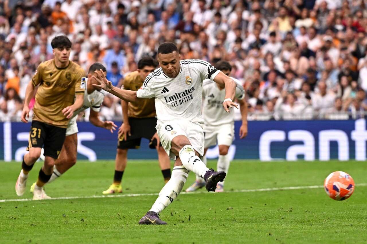 เอ็มบัปเป้เบิ้ล! มาดริดปิดฤดูกาลสวยอัดโซเซียดาด 2-0