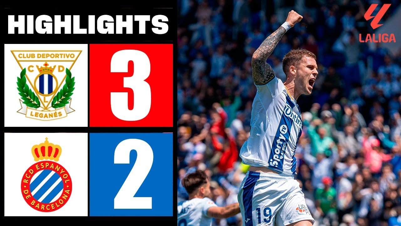 เลกาเนส ทุบ เอสปันญ่อล 3-2 คว้าชัยในบ้านครั้งแรกในรอบ 6 นัด