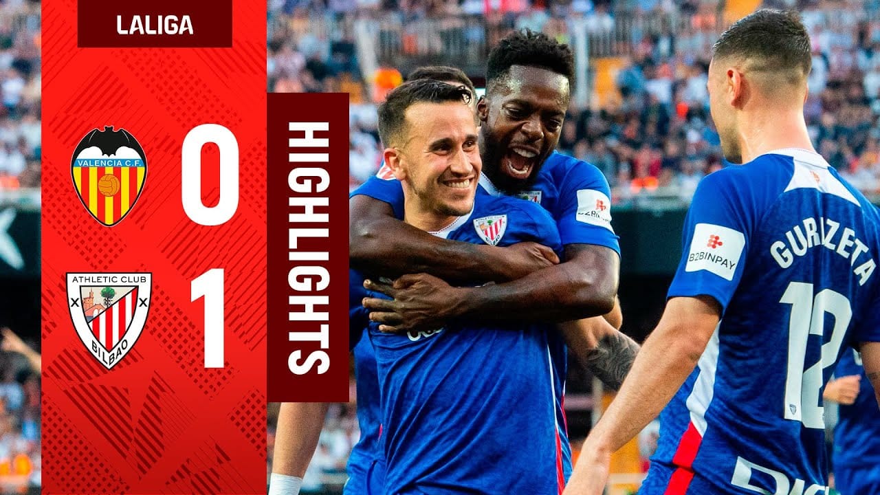 แอธ. บิลเบาบุกเฉือนบาเลนเซีย 1-0 ซิวตั๋ว UCL แน่นอน