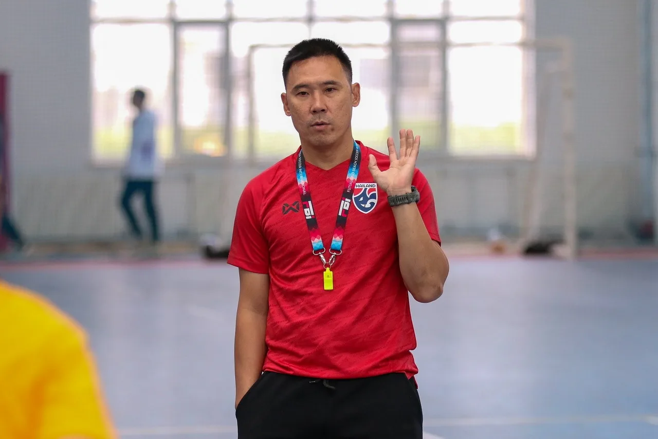 โค้ชโอ นำทัพฟุตซอลหญิงไทยซ้อมครั้งสุดท้าย ก่อนดวลบาห์เรน