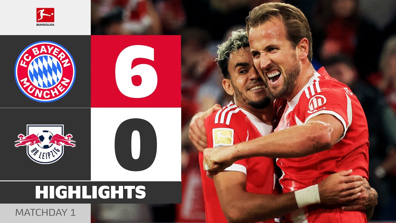 บาเยิร์น มิวนิค เปิดฤดูกาลโหด! ถล่ม ไลป์ซิก 6-0